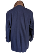 Gloverall Pea Coat M/L 40 Dark Navy Wool Blend