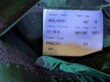 Brioni Sport Coat 40R Blue-Green Windowpane 3-Button Bamboo