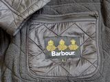 Barbour International Belted Jacket S Black Padded Polarquilt Poliamide