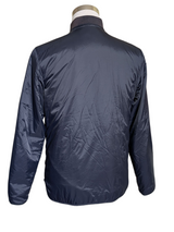 Barbour Jacket M Navy Blue Gabion Padded Polyamide