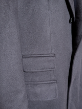 Annas Casentino Cashmere Coat L/42R Midnight Pure Cashmere