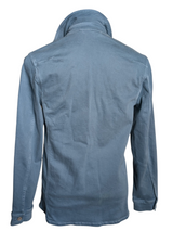 Paul Smith Chore Coat S Washed Teal Blue Cotton Denim