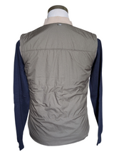 Hackett Reversible Vest/Gilet S Khaki & Beige