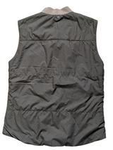 Hackett Reversible Vest/Gilet S Khaki & Beige