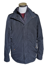 Barbour Hooded Coat XXL Tulloch Midnight Waterproof Polyester