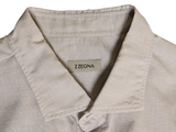 Zegna Shirt XXL Light Beige Cotton/Linen
