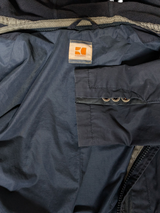 Boss Orange Hooded Jacket S Navy Blue Cotton