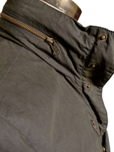 British Millerain Boden Jacket M Jungle Green Waxed Cotton