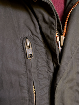 British Millerain Boden Jacket M Jungle Green Waxed Cotton