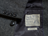 Jack Wills x Fox Bros. Tweed Sport Coat XL/44R Grey Wool