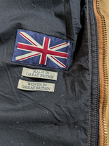 Jack Wills x British Millerain Coat XS/S Golden Tan Cotton