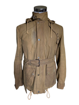Jack Wills x British Millerain Coat XS/S Golden Tan Cotton