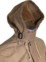 Jack Wills x British Millerain Coat XS/S Golden Tan Cotton