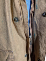 Jack Wills x British Millerain Coat XS/S Golden Tan Cotton