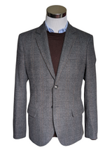 Jack Wills x Fox Bros. Blazer S/38R Grey Plaid Wool DMG
