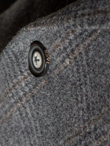 Jack Wills x Fox Bros. Blazer S/38R Grey Plaid Wool DMG