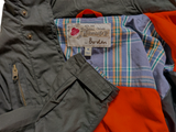British Millerain Boden Jacket M Jungle Green Waxed Cotton