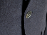 Jack Wills x Abraham Moon Sport Coat M/40R Navy Blue Wool