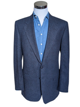 Marks & Spencer 42L Blue Flecked 2-button Lambswool