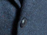 Marks & Spencer 42L Blue Flecked 2-button Lambswool