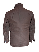 Barbour Motorcycle Jacket S Brown Duke Waxed Cotton