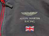 Hackett Aston Martin Zip Cardigan Jacket M Navy Blue GB Union Jack Cotton