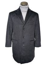 Ragusa 1970 Italy Coat L/42S Charcoal Pure Cashmere