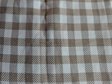 Pal Zileri Shirt Sartoriale XXL/18 Tan Check Luxe Cotton