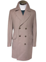 Dhobi England DB Coat S/M Soft Dark Beige Pure Heavy Wool