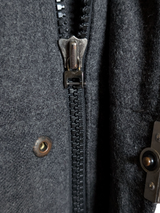 Pal Zileri Wool Gore-Tex Hooded Winter Coat XL Grey