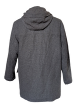 Pal Zileri Wool Gore-Tex Hooded Winter Coat XL Grey