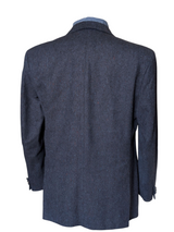 Marks & Spencer 42S Blue Flecked 2-button Lambswool