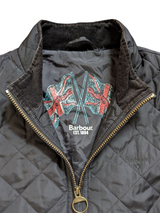 Barbour Gilet XL/XXL Black Bosun Padded Quilt Polyester