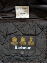 Barbour Gilet XL/XXL Black Bosun Padded Quilt Polyester