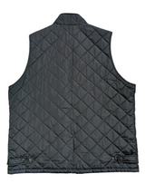 Barbour Gilet XL/XXL Black Bosun Padded Quilt Polyester