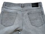Zegna Jeans 33 Light Stone Grey 5 pocket cotton/elastane denim