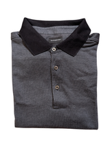 Zegna XXXL Midnight Black Long Sleeve Polo
