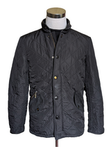 Barbour Jacket M/L Black Powell Padded Quilt Polyester