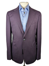 Benjamin Reda Sport Coat Burgundy 2-button Soft Shoulder Wool Hopsack