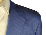 Benjamin Reda Sport Coat Sky Blue 2-button Soft Shoulder Wool Hopsack
