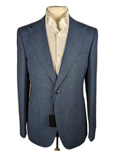 Benjamin 3-in-1 Suit Muted Teal Blue Plaid 2-button Peak Wool