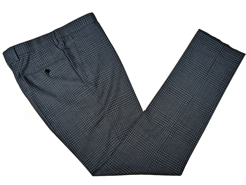 Benjamin 3-in-1 Suit Muted Teal Blue Plaid 2-button Peak Wool