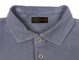 Corneliani Polo Shirt M Periwinkle Blue Cotton