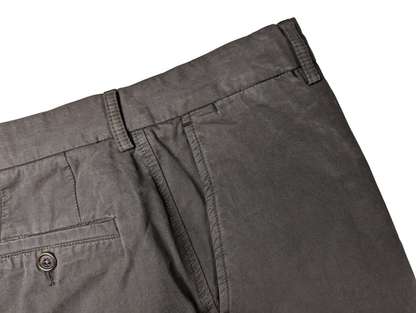 Hackett Trousers 32 Soft Brown Flat Front Cotton