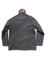 Barbour x Hello Kitty Girls Jacket L Ruby Beadnell Navy Waxed Cotton