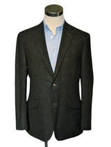 Marks & Spencer Abraham Moon Sport Coat 40R Forest Green 2-button Worsted Wool Tweed