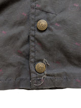 Barbour x Hello Kitty Girls Jacket L Ruby Beadnell Navy Waxed Cotton