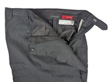 Luigi Bianchi Trousers 38, Charcoal Pleated front Relaxed fit Wool Twill