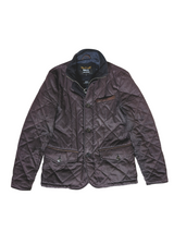 Barbour x Land Rover Ltd Ed. Jacket S Charcoal Brown Filey Quilt Flannel