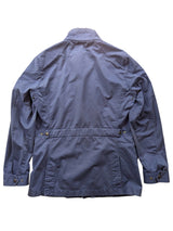 Hackett Velospeed Field Jacket S Mid Blue Washed Cotton